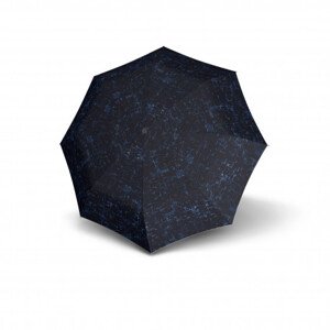 Knirps Knirps Re3 Duomatic structureblue - lehký skládací  deštník
