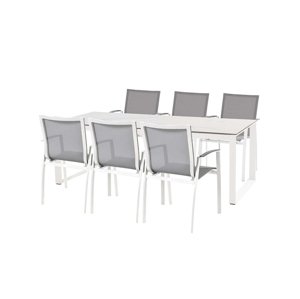 Heritage Torino jídelní souprava bílá 1+6