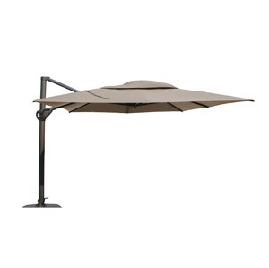 Hacienda slunečník 300 × 400 cm v antracitové barvě