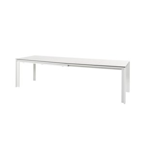 Optimum roztahovací jídelní stůl bílý 220-340 cm