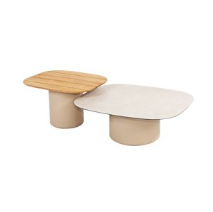 Demi set stolíkov latte 50x60 cm + 70x80 cm