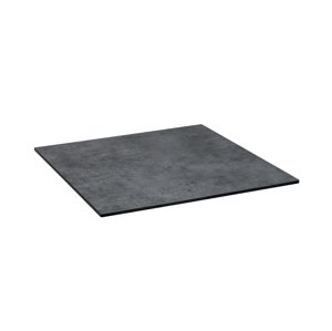 HPL Royal stolová deska 80x80 cm tmavě šedá