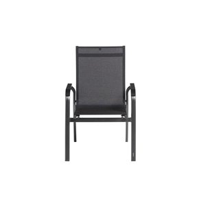 Basic+ Premium zahradní jídelní židle antracitová