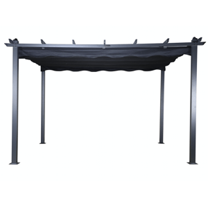 Lazio pergola černá 4x3 m